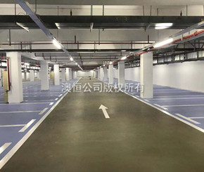 长沙黄花综合保税区地下停车场-施工案例