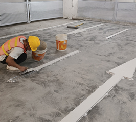 车道专用无机磨石